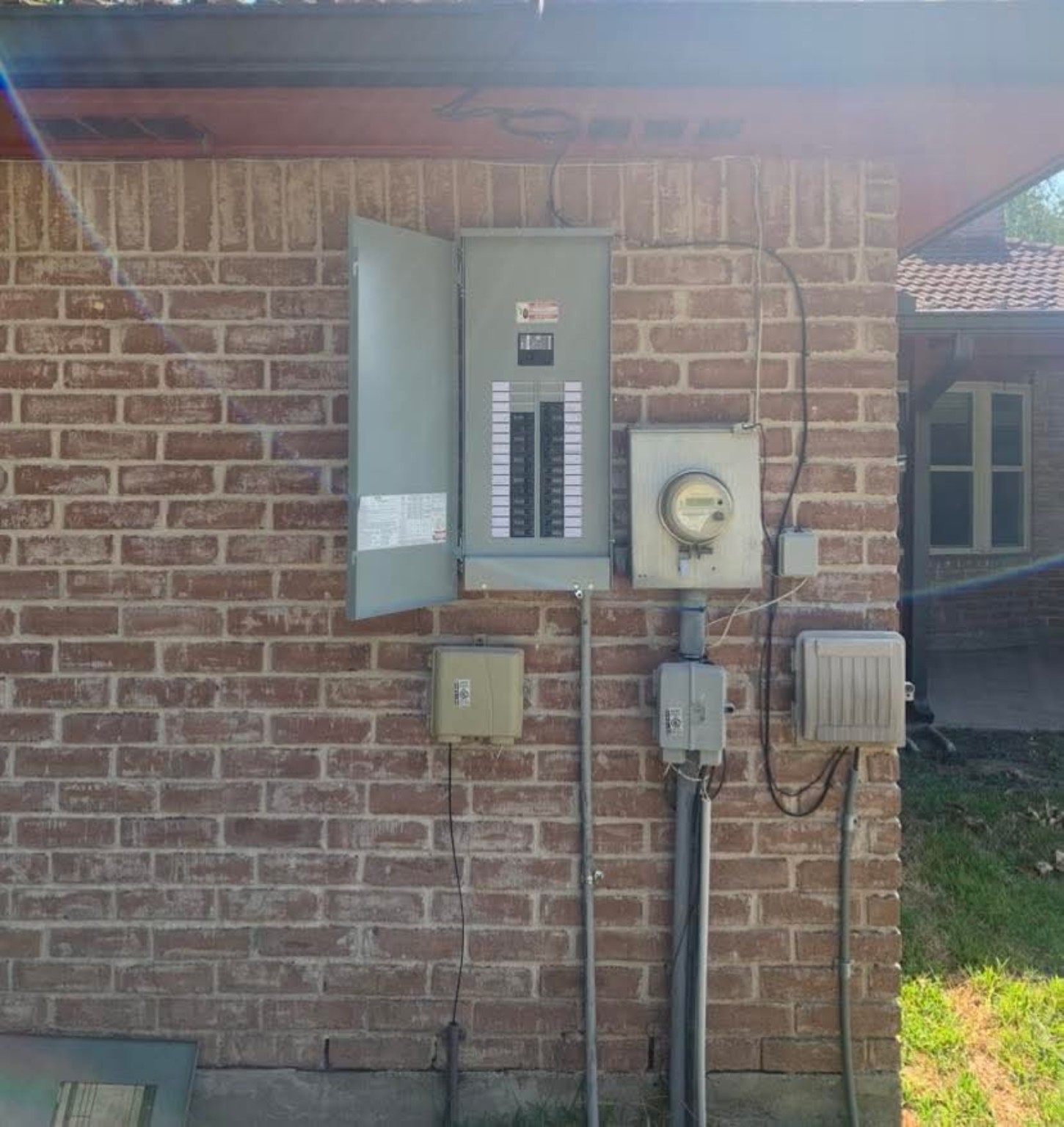 Residential Panel Upgrade completed work